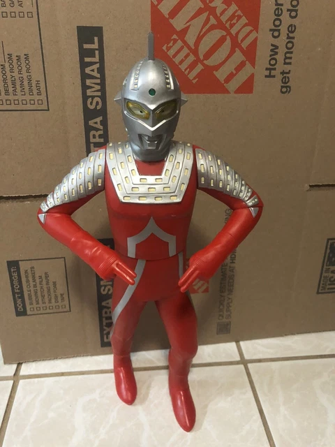 Banpresto Ultra Seven Super Big Soft Vinyl Toy Pose-able 18 in Not for Sale 2004