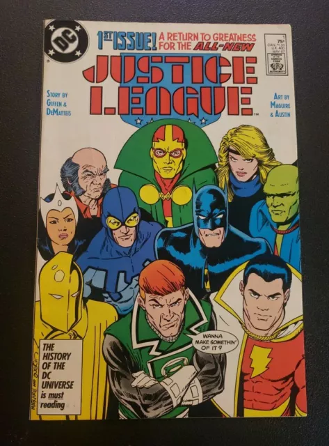Justice League International #1 May 1987, DC DC COMICS Copper Age
