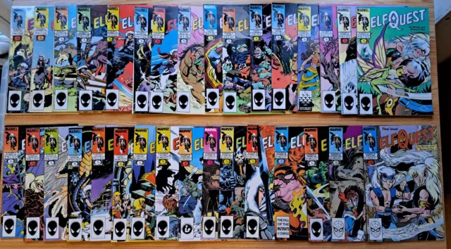 Elf Quest Comic Book COMPLETE SET Marvel Issues 1-32 (1985 - 1987) Vol 2 VF/NM