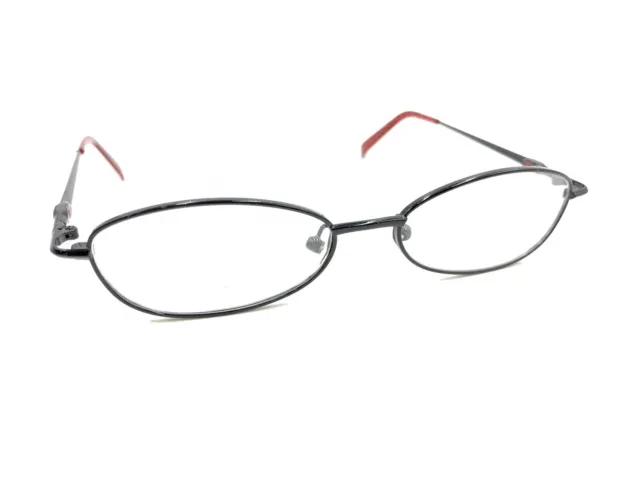 Valentino NEW 5496 0Q48 Black Red Eyeglasses Frames 49-15 130 Italy Designer