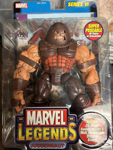 Marvel Legends Juggernaut X-Men Series 6 Vi Packaging Not Mint Toy Biz