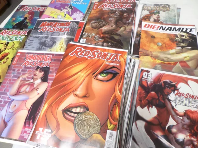 Dynamite Comics Books Red Sonja & Minis Vampirella Betty Veronica U-[PICK CHOICE