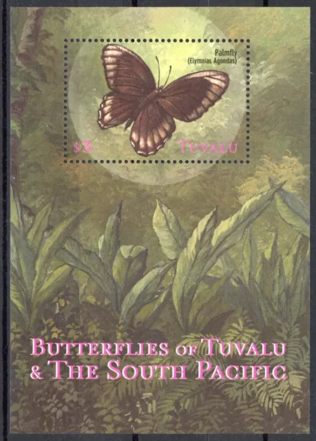 [80.140] Tuvalu : Butterflies - Good Very Fine MNH Sheet