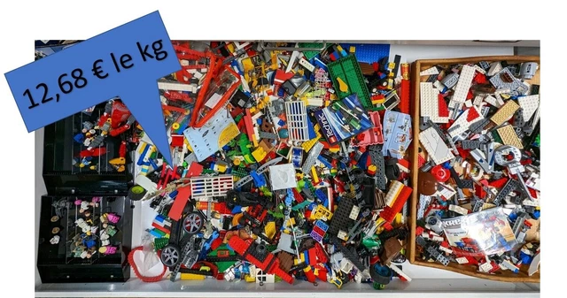 65 - Lot de Légo Vrac. 6,7 kilos. jeux jouet STARS WARS