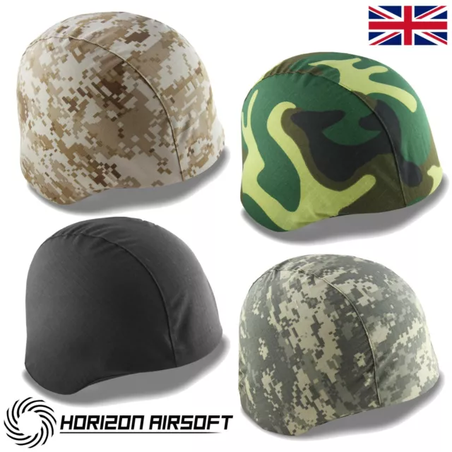 Army Helmet Cover Usa M1 Replica Combat Hat Boys Adults MTP Camo WW2 Vietnam UK