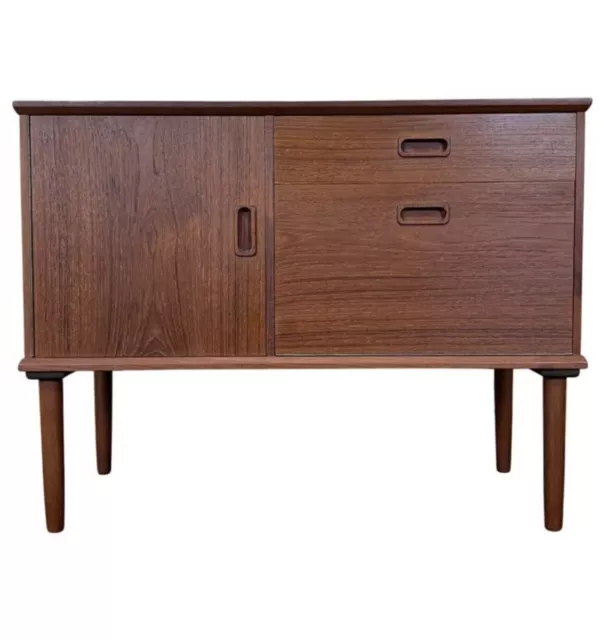 60er 70er Jahre Teak Sideboard Credenza Schrank Danish Modern Design Denmark 70s