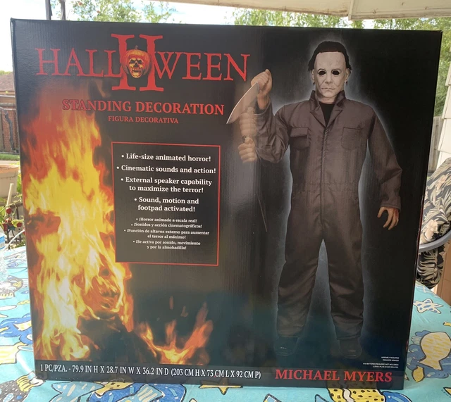 ANIMATED MICHAEL MYERS Standing Decoration, 6.6ft Halloween II