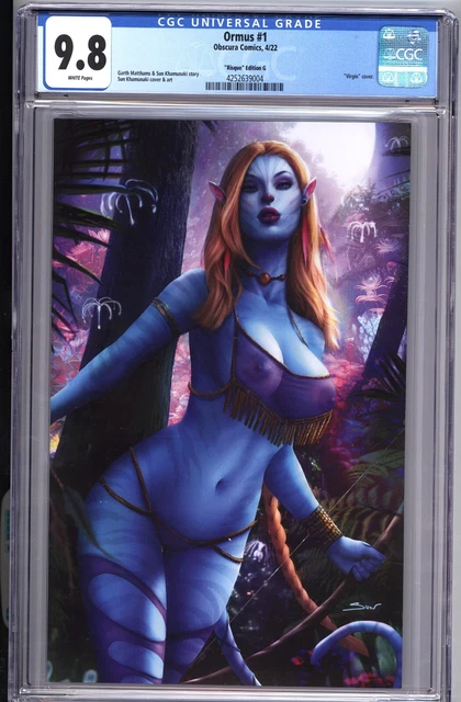 Ormus #1 Pandora Avatar Cosplay Sun Khamunaki Sheer Variant G LTD 100 CGC 9.8