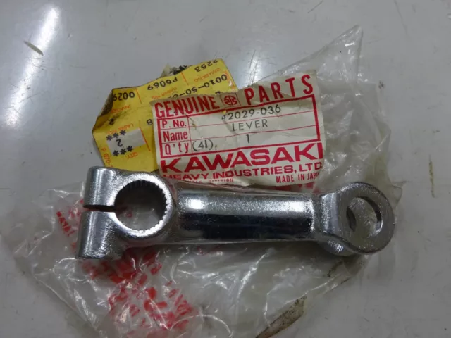 KAWASAKI NOS REAR BRAKE CAM LEVER Z400 KZ400 -A/D & S Series 1974-78