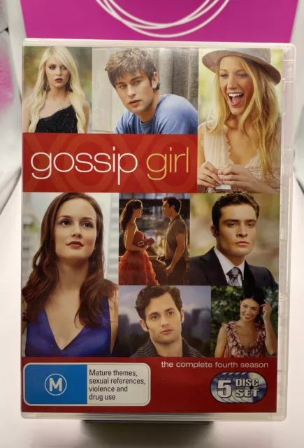 🇦🇺 GOSSIP GIRL: The Complete Fourth Season DVD (Region 4) VGC
