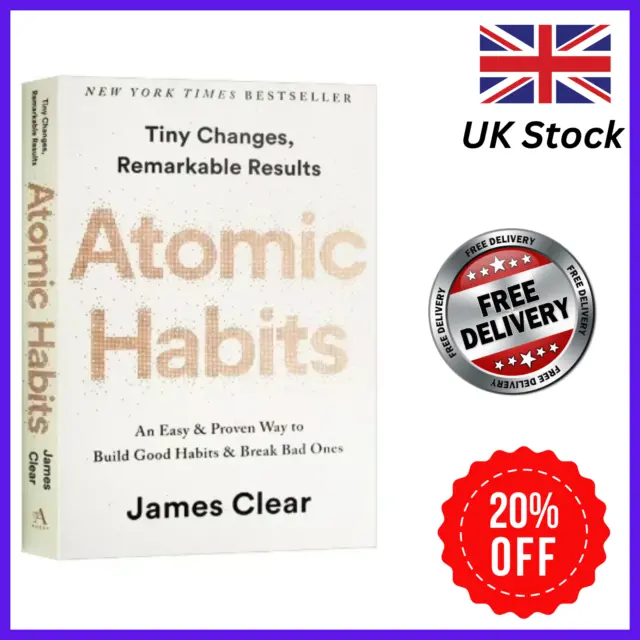 Atomic Habits An Easy and Proven Way to Build Good Habits and B...fast shipping