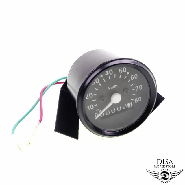 Schwarzer Mofa Moped Tacho 48mm Tachometer 60km/h Für KTM