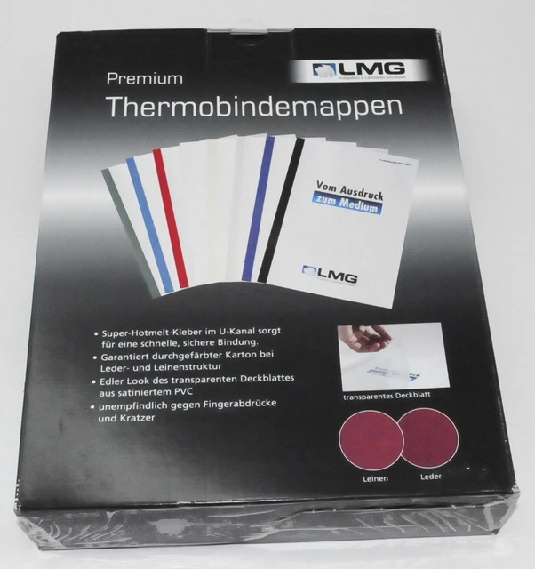 Produktbild von Thermobindemappen Premium - VOLLKARTON