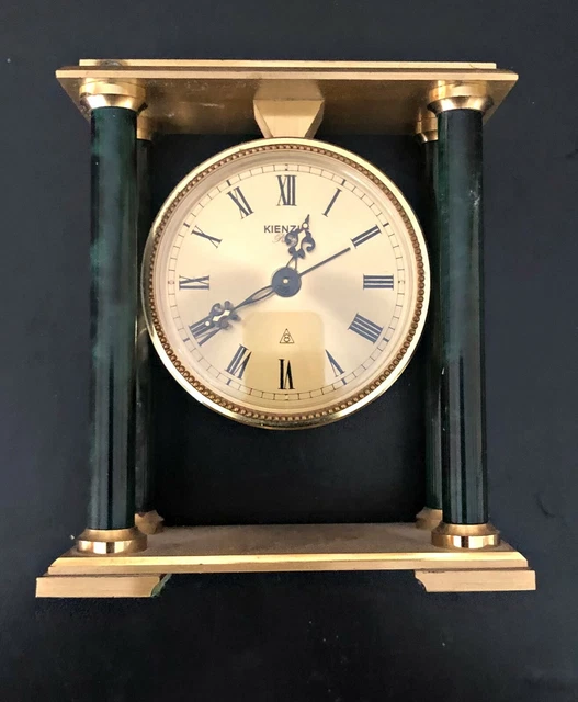 VINTAGE KIENZLE AUTOMATICO Orologio da Tavolo anni '70 Design