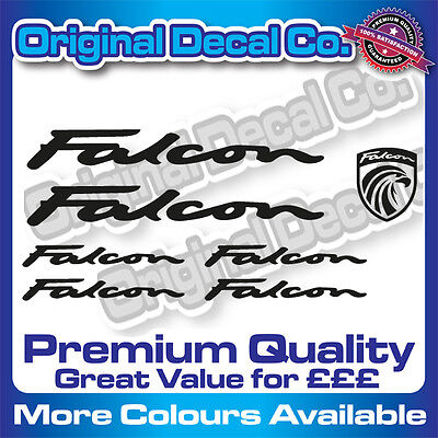 Premium Adesivi Bici Falcon Quality Decalcomanie BMX MOUNTAIN BIKE Telaio mtb strada