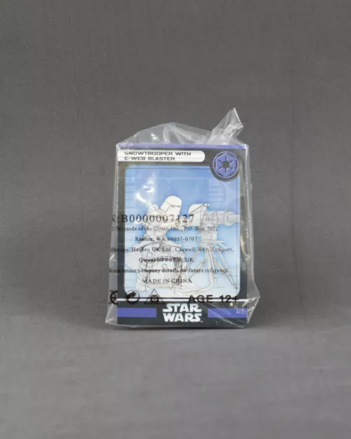 Star Wars Miniatures Snowtrooper with E-web Blaster New