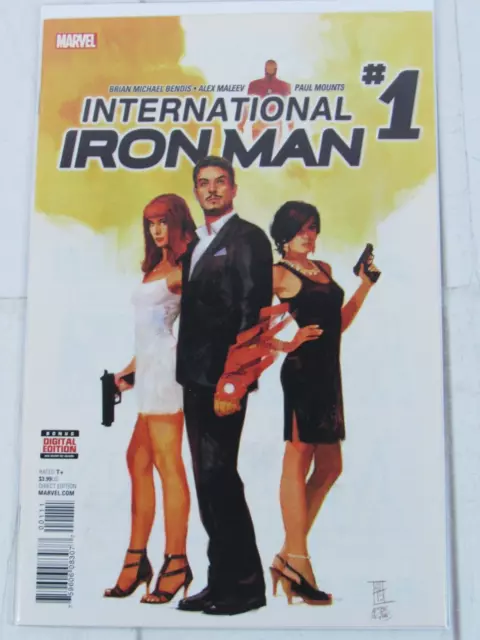 International Iron Man #1 May 2016 Marvel Comics