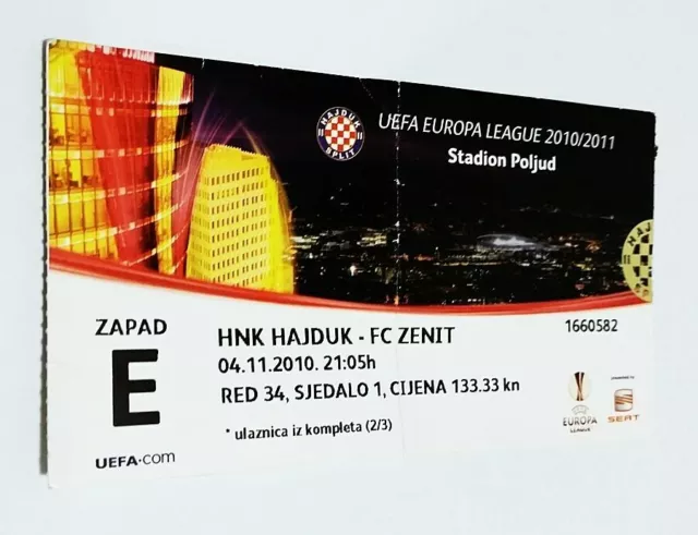 Tickets for the match Hajduk – Tobol for sale • HNK Hajduk Split