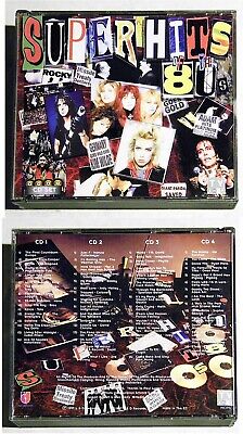 64 Track 4CD-Box mit Toy Dolls Motörhead Kim Wilde TOTO Superhits Of The 80`s 
