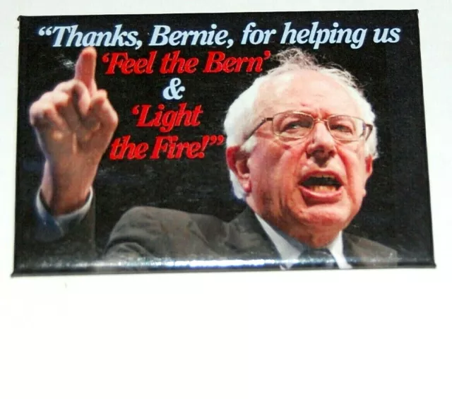 2016 BERNIE SANDERS campaign pin pinback button political president election