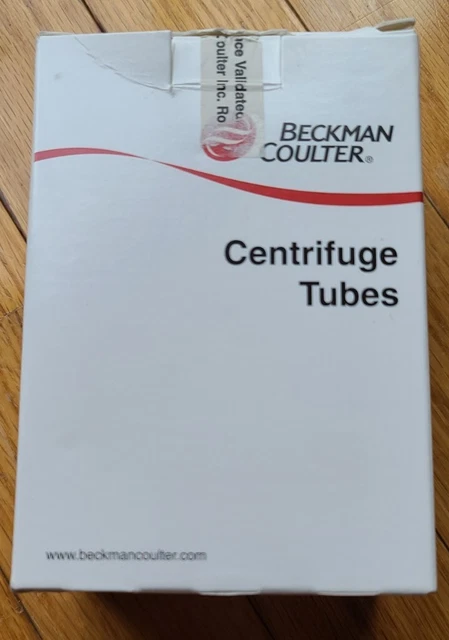 Beckman 342412 5.1 mL, Quick-Seal Round-Top Polypropylene Tube, 13 x 51mm - 50Pk