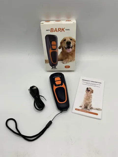 Dog Bark Deterrent Device Stops Bad Behavior No Need Yell Long Range Ultrasonic