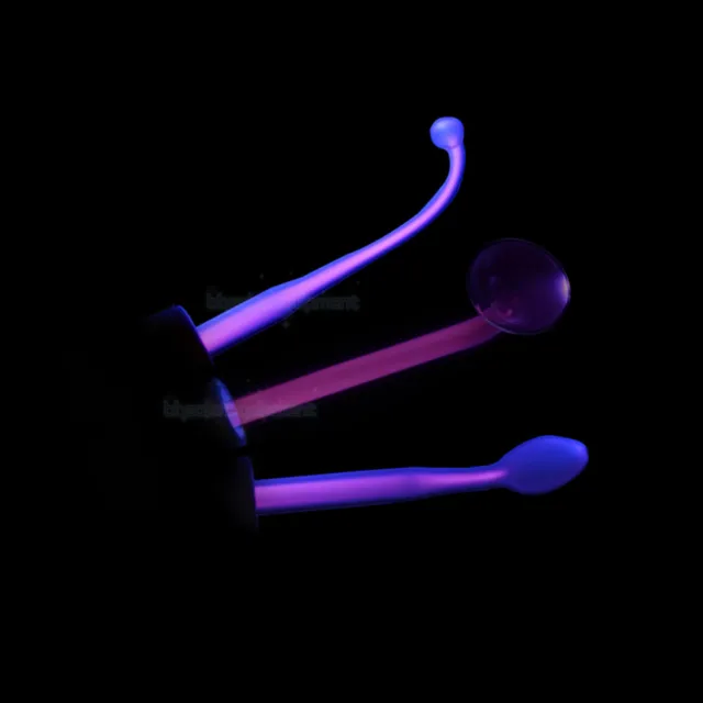 New High Frequency Electrode Glass Tube Skin Care Violet Orange Light Ray Care
