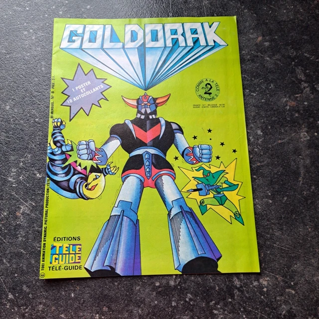 BD EO Goldorak Edition Télé Guide n°16 | Acheter sur