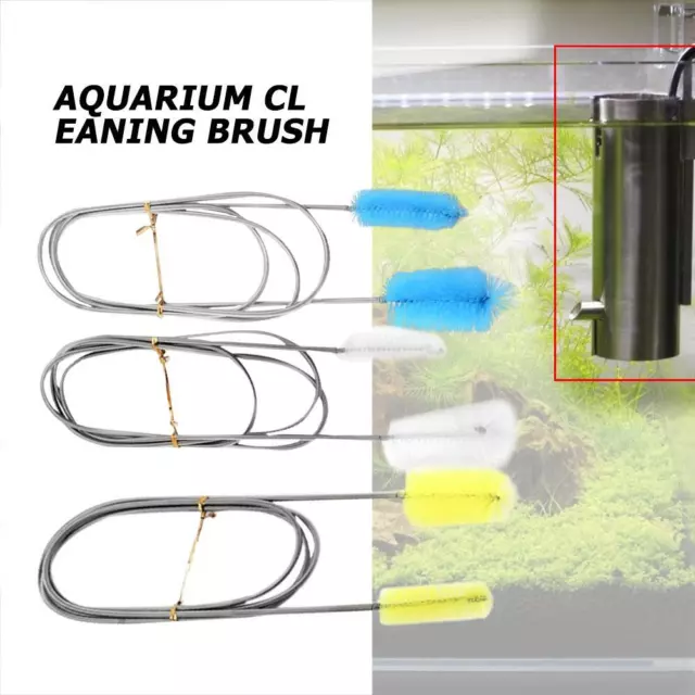 NEW Aquarium Tube Cleaning Brush Double Ended Water Filter Hose Pipe Cleaners 3