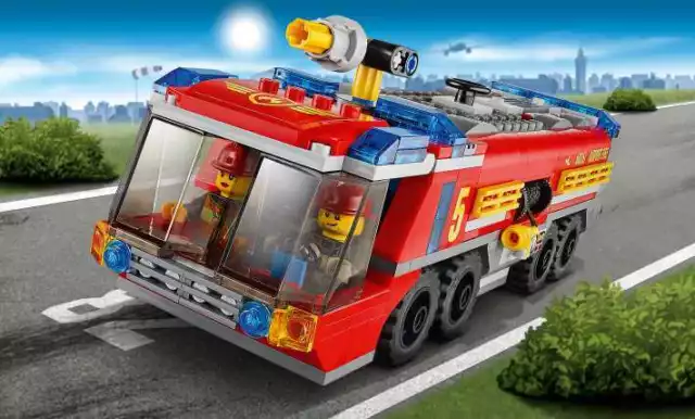 Vlies Fototapete Tapete Poster FEUERWEHR Lego City + KLEISTER T41