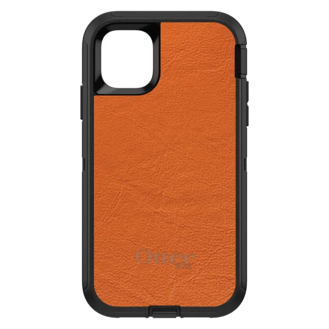 OtterBox Defender for iPhone / Samsung Galaxy - Orange Leather Texture