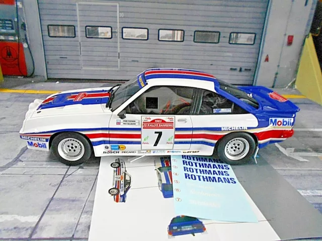 OPEL Manta B 400 Rallye Gr.B San Remo 1983 #7 Toivonen + Rothman D Otto RAR 1:18