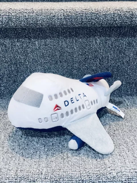 Daron Travel Delta Airlines Airplane Vacation Travel Aeronautical Plush Stuffed