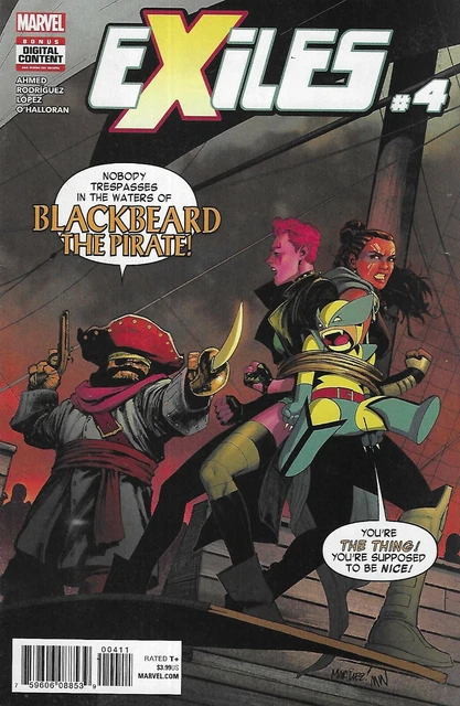 Exiles Comic 4 Cover A David Marquez 2018 First Print Saladin Ahmed Alvaro Lopez