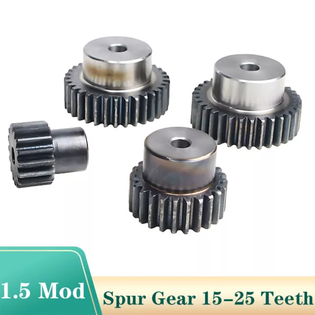 1.5 Mod Zahnrad Stirnrad 15 - 25 Zähne With Schritt C45 Ritzel Zahnrad aus Stahl