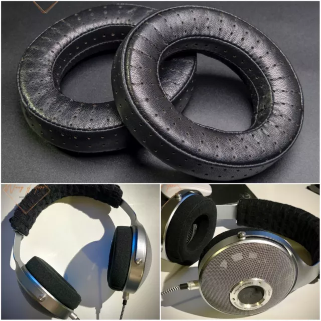 Leather Ear Pads Cusion For Focal Clear Elear Elegia Elex Stellia Utopia Headset
