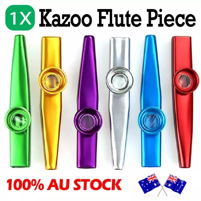 1pc Kazoo With Flute Tube Kazoo Flute Diaphragms,Mouth Flute