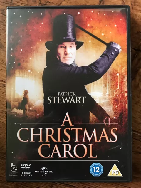 A Christmas Carol DVD 1999 Charles Dickens Scrooge Classic w/ Patrick Stewart