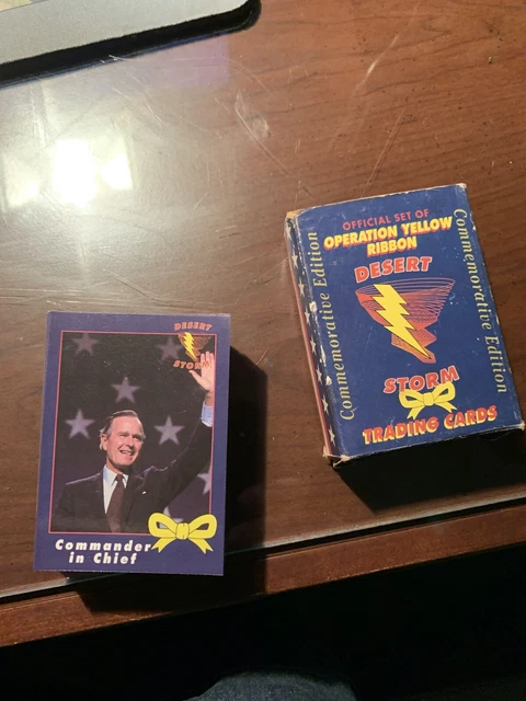 Operation Yellow Ribbon Desert Storm Pro Set Trading Cards