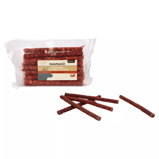 Beeztees Snack per Cani Kausticks Rosso, Nuovo