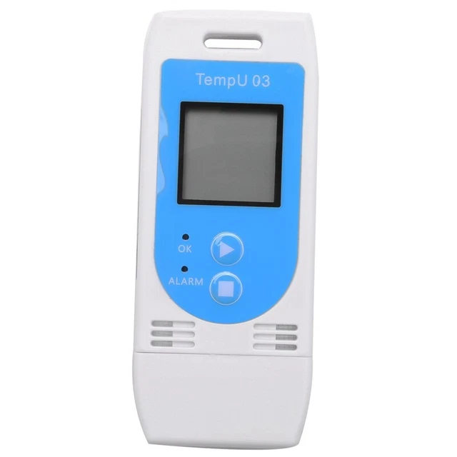 USB Temperature Humidity Data Logger Reusable RH TEMP Data Logger Recorder  H6J7