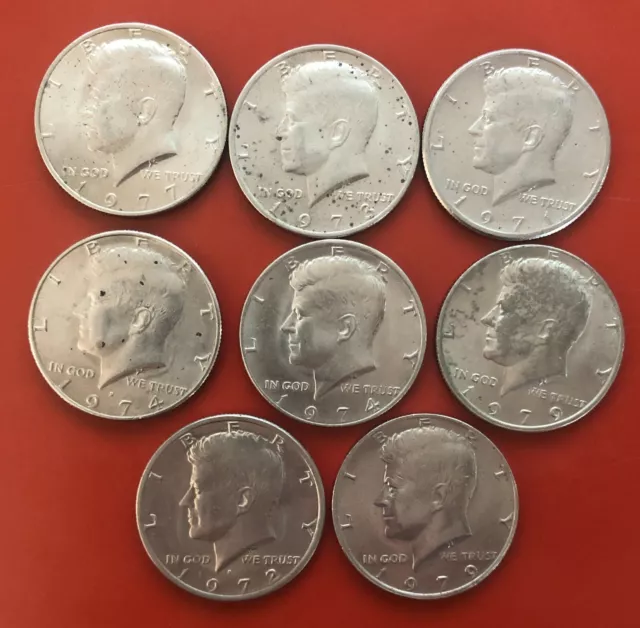 USA ½ dollaro - Mezzo dollaro Kennedy - dal 1971 al 1979 (entra e scegli)