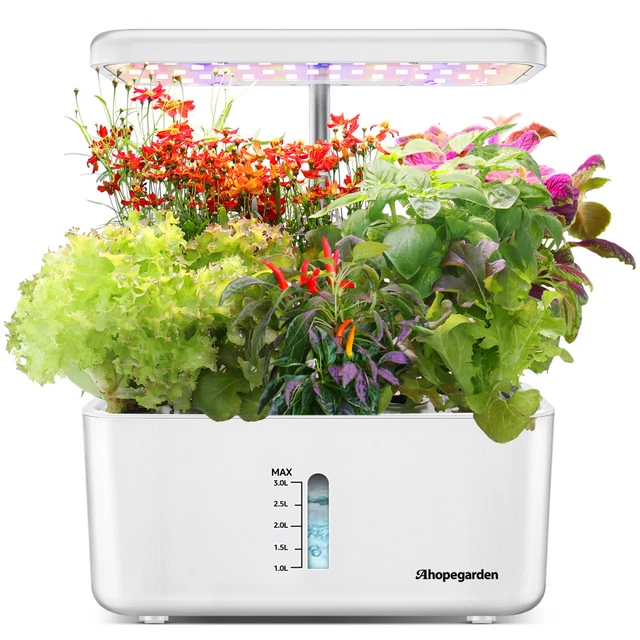 Tower Garden Idroponico Per Interni - Sistema Coltivazione Senza Terra Con Pompa E Timer - Foto 4