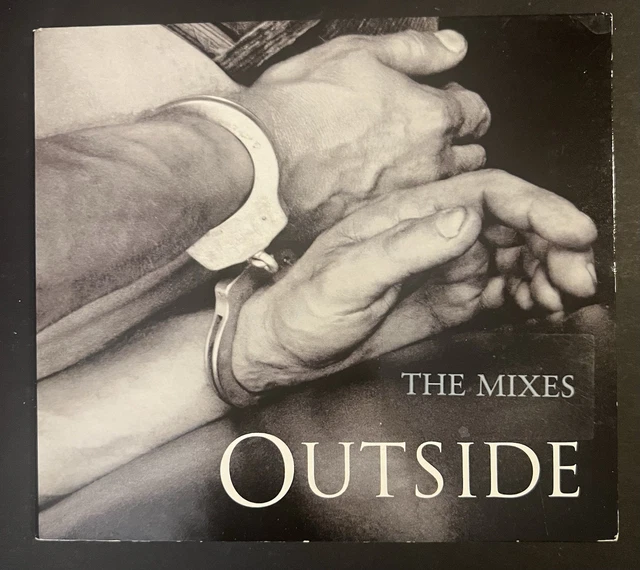 GEORGE MICHAEL OUTSIDE (A4) 3 Track CD Single also Card