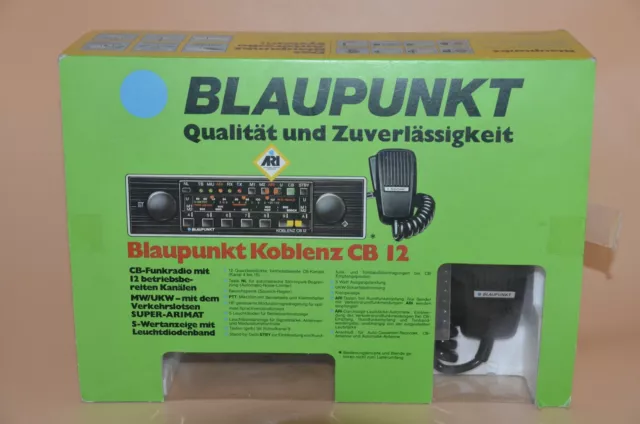 Blaupunkt  - Koblenz CB 12 - Autoradio - 1980er - OVP - 