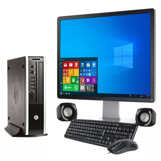 Computer Set PC Core i3 DELL HP Desktop SFF 8GB RAM 500GB HDD WINDOWS10 TFT WiFi