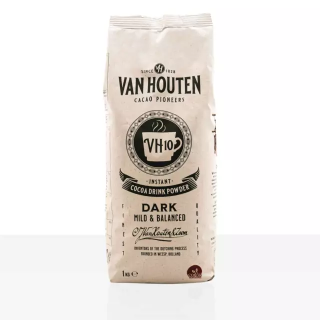 Van Houten VH10 Dark Dream Choco Drink Kakao 1kg, Kakaopulver 13%