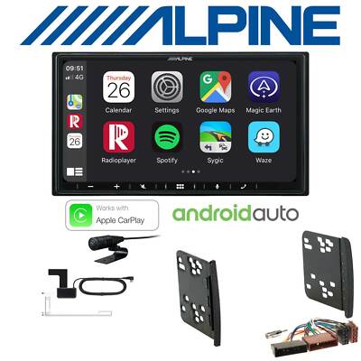 FORD Focus Alpine UTE-200BT Bluetooth Vivavoce Kit Car Stereo Mechless 