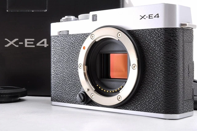 [2589 shots /Top Mint in Box] Fujifilm Fuji X-E4 26.1MP Mirrorless Silver #03