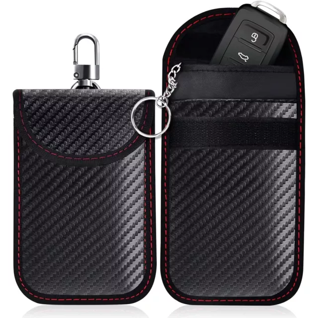 2X KEYLESS GO Schutz Autoschlüssel RFID Signal Blocker Box Für  Autoschlüssel EUR 8,93 - PicClick DE
